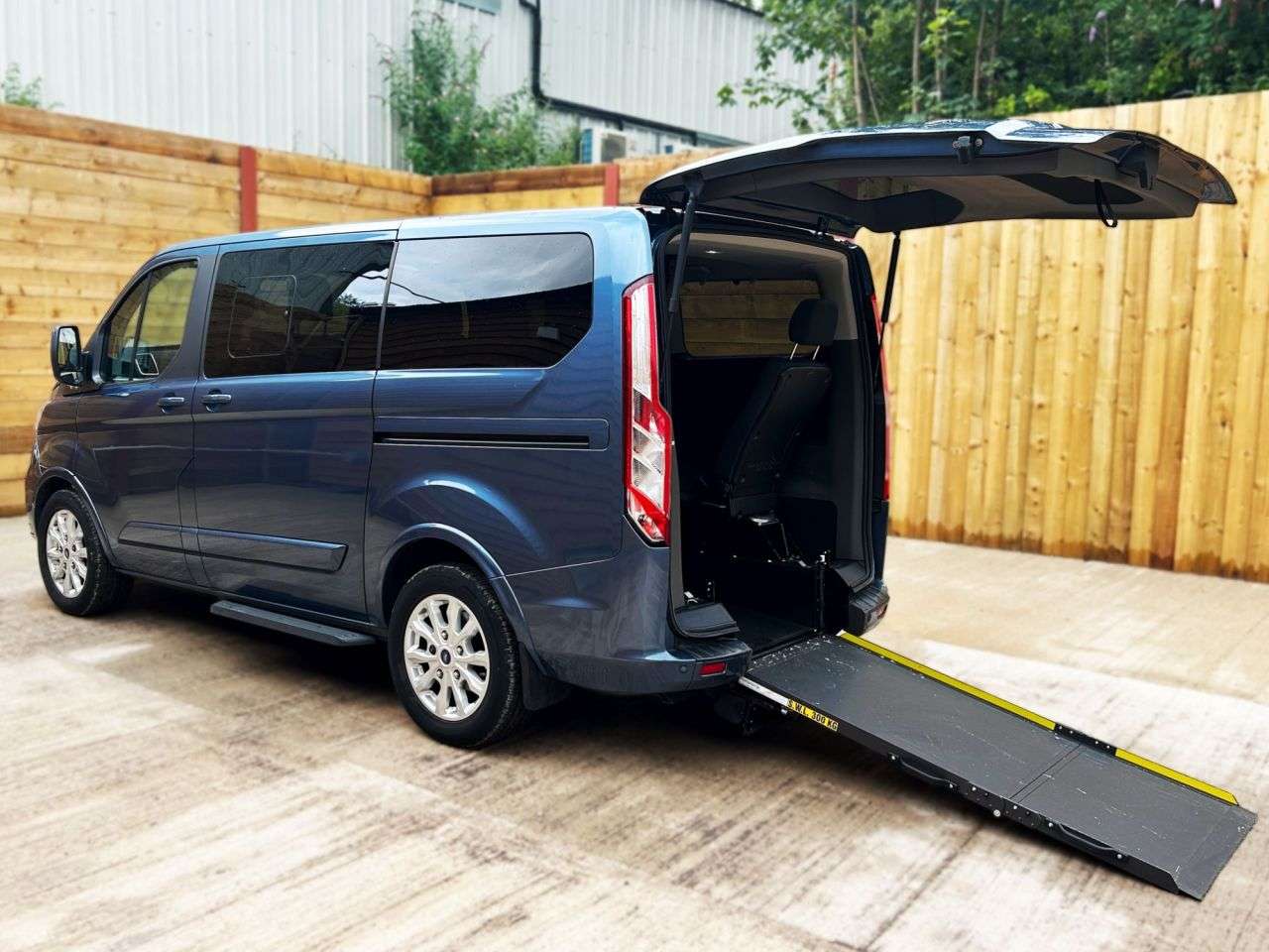 A 2019 FORD TOURNEO CUSTOM 6 Seat Auto Wheelchair Accessible Disabled Access Vehicle WAV A 2019 FORD TOURNEO CUSTOM 6 Seat Auto Wheelchair Accessible Disabled Access Vehicle WAV