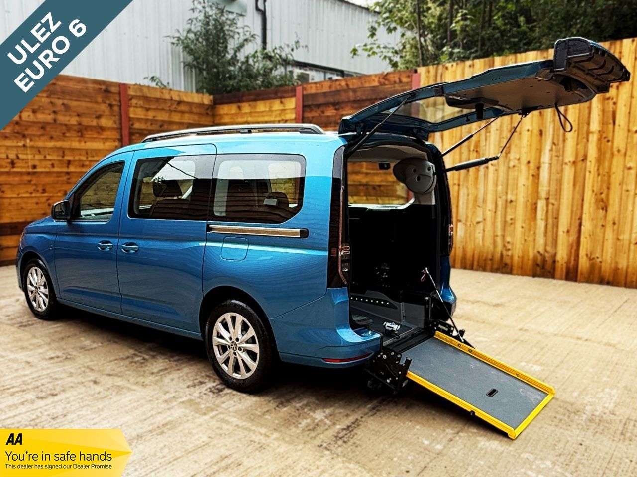A 2021 VOLKSWAGEN CADDY MAXI LIFE 5 Seat Auto Wheelchair Accessible Disabled Access Vehicle WAV A 2021 VOLKSWAGEN CADDY MAXI LIFE 5 Seat Auto Wheelchair Accessible Disabled Access Vehicle WAV