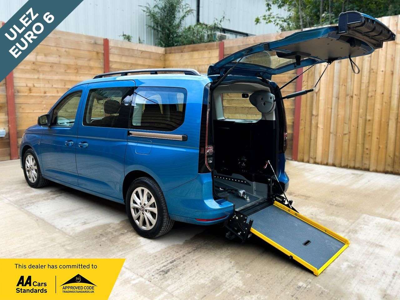 A 2021 VOLKSWAGEN CADDY MAXI LIFE 5 Seat Auto Wheelchair Accessible Disabled Access Vehicle WAV A 2021 VOLKSWAGEN CADDY MAXI LIFE 5 Seat Auto Wheelchair Accessible Disabled Access Vehicle WAV
