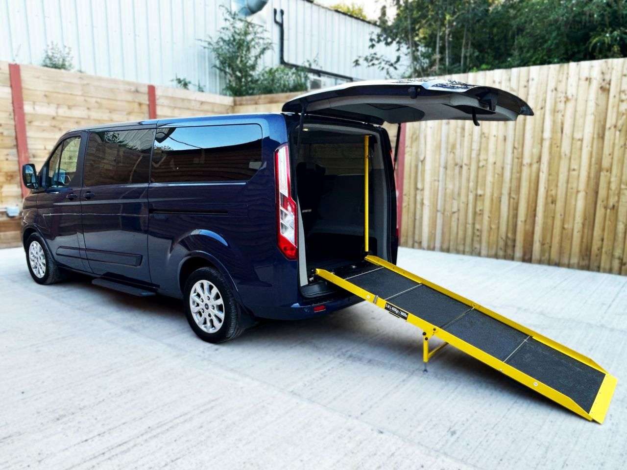 A 2019 FORD TOURNEO CUSTOM L2 LWB 8 Seat Auto Wheelchair Accessible Disabled Access Vehicle WAV A 2019 FORD TOURNEO CUSTOM L2 LWB 8 Seat Auto Wheelchair Accessible Disabled Access Vehicle WAV