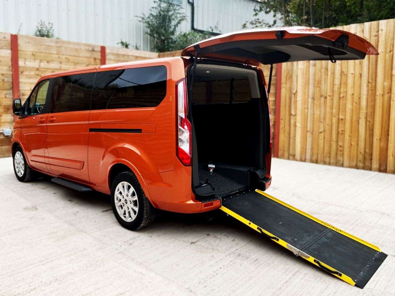 A 2020 FORD TOURNEO CUSTOM L2 LWB 6 Seat Auto Wheelchair Accessible Disabled Access Vehicle WAV A 2020 FORD TOURNEO CUSTOM L2 LWB 6 Seat Auto Wheelchair Accessible Disabled Access Vehicle WAV