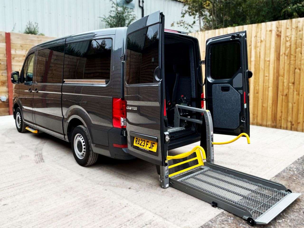 A 2023 VOLKSWAGEN CRAFTER MWB 4 Seat Auto Wheelchair Accessible Disabled Access Vehicle WAV A 2023 VOLKSWAGEN CRAFTER MWB 4 Seat Auto Wheelchair Accessible Disabled Access Vehicle WAV