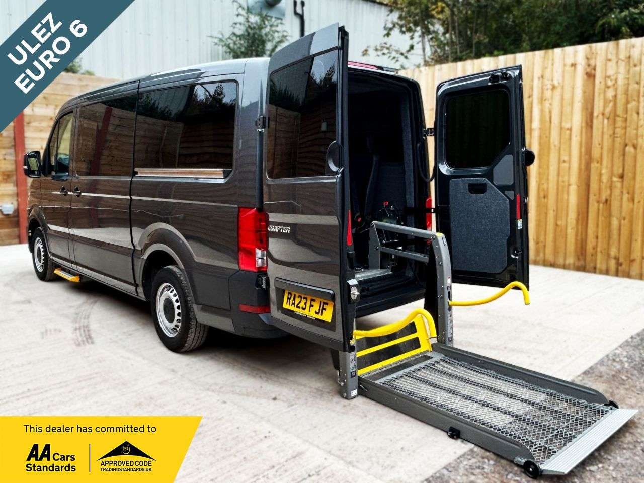 A 2023 VOLKSWAGEN CRAFTER MWB 4 Seat Auto Wheelchair Accessible Disabled Access Vehicle WAV A 2023 VOLKSWAGEN CRAFTER MWB 4 Seat Auto Wheelchair Accessible Disabled Access Vehicle WAV