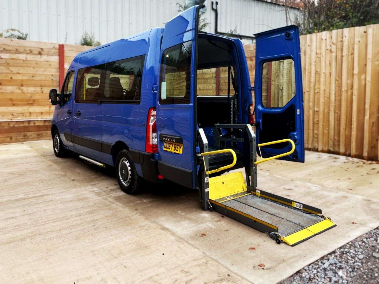 A 2017 RENAULT MASTER Automatic Wheelchair Accessible Disabled Access Vehicle WAV A 2017 RENAULT MASTER Automatic Wheelchair Accessible Disabled Access Vehicle WAV