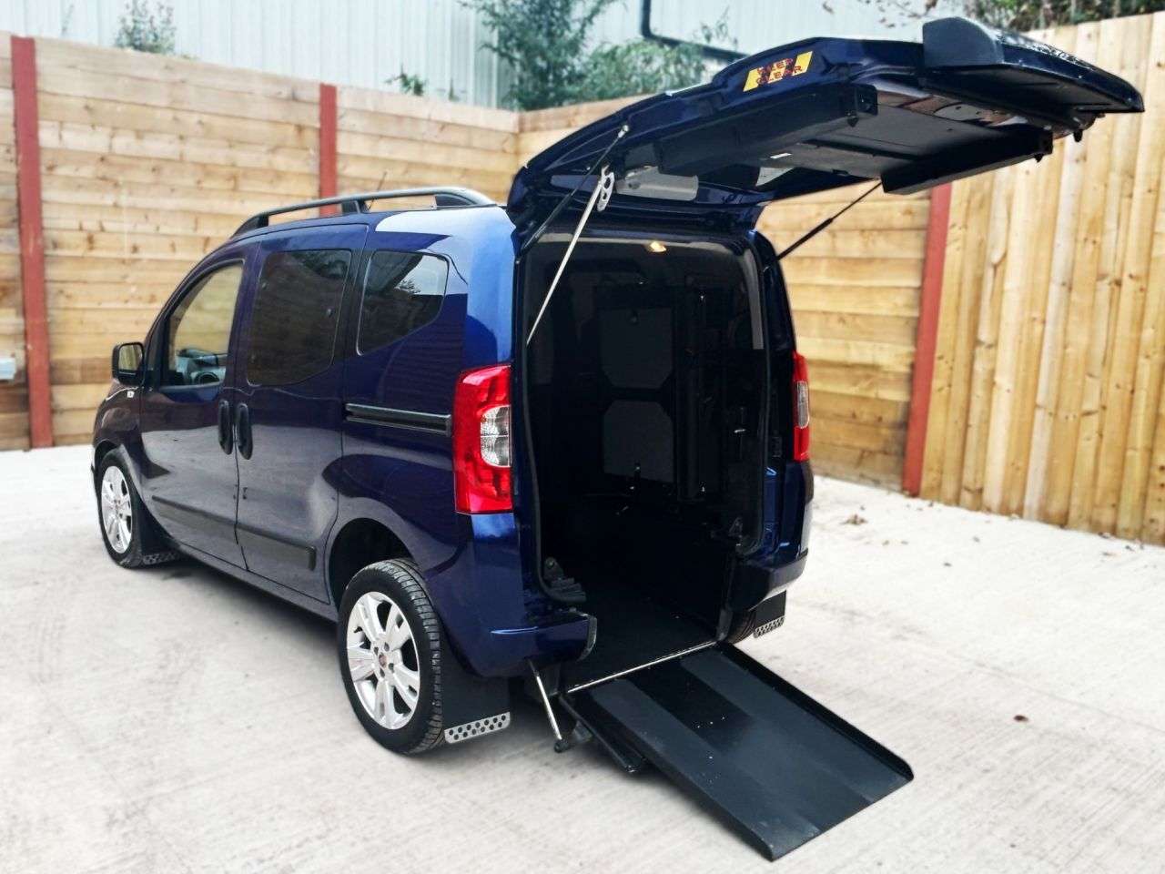 A 2016 FIAT QUBO 4 Seat Auto Switch Conversion Wheelchair Accessible Vehicle A 2016 FIAT QUBO 4 Seat Auto Switch Conversion Wheelchair Accessible Vehicle