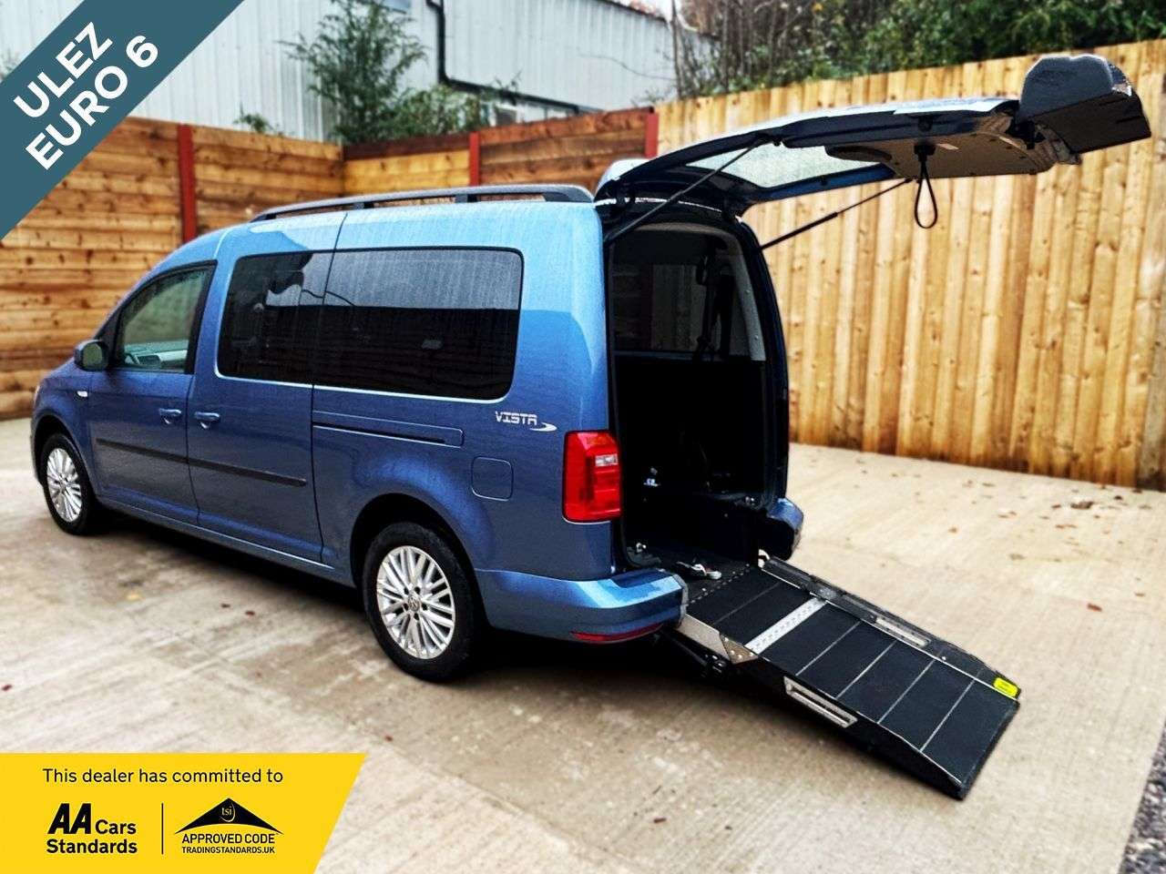 A 2020 VOLKSWAGEN CADDY MAXI LIFE 5 Seat Auto Wheelchair Accessible Disabled Access Vehicle WAV A 2020 VOLKSWAGEN CADDY MAXI LIFE 5 Seat Auto Wheelchair Accessible Disabled Access Vehicle WAV