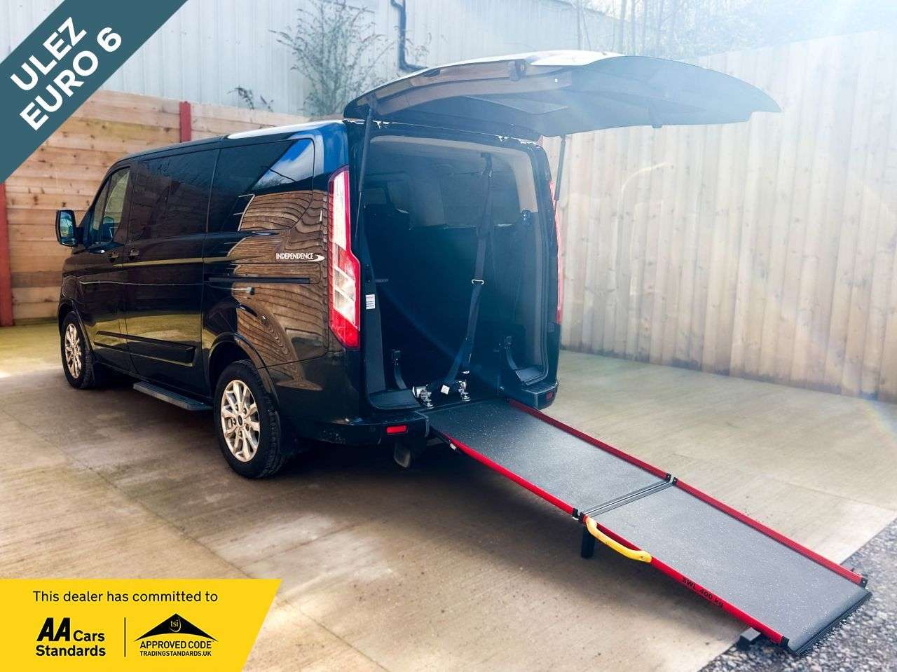 A 2018 FORD TOURNEO CUSTOM 6 Seat Wheelchair Accessible Disabled Access Vehicle WAV A 2018 FORD TOURNEO CUSTOM 6 Seat Wheelchair Accessible Disabled Access Vehicle WAV