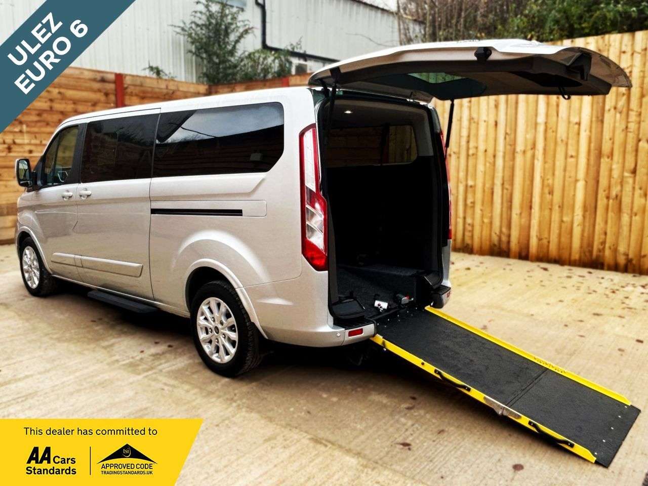 A 2020 FORD TOURNEO CUSTOM L2 LWB 6 Seat Wheelchair Accessible Disabled Access Vehicle WAV A 2020 FORD TOURNEO CUSTOM L2 LWB 6 Seat Wheelchair Accessible Disabled Access Vehicle WAV