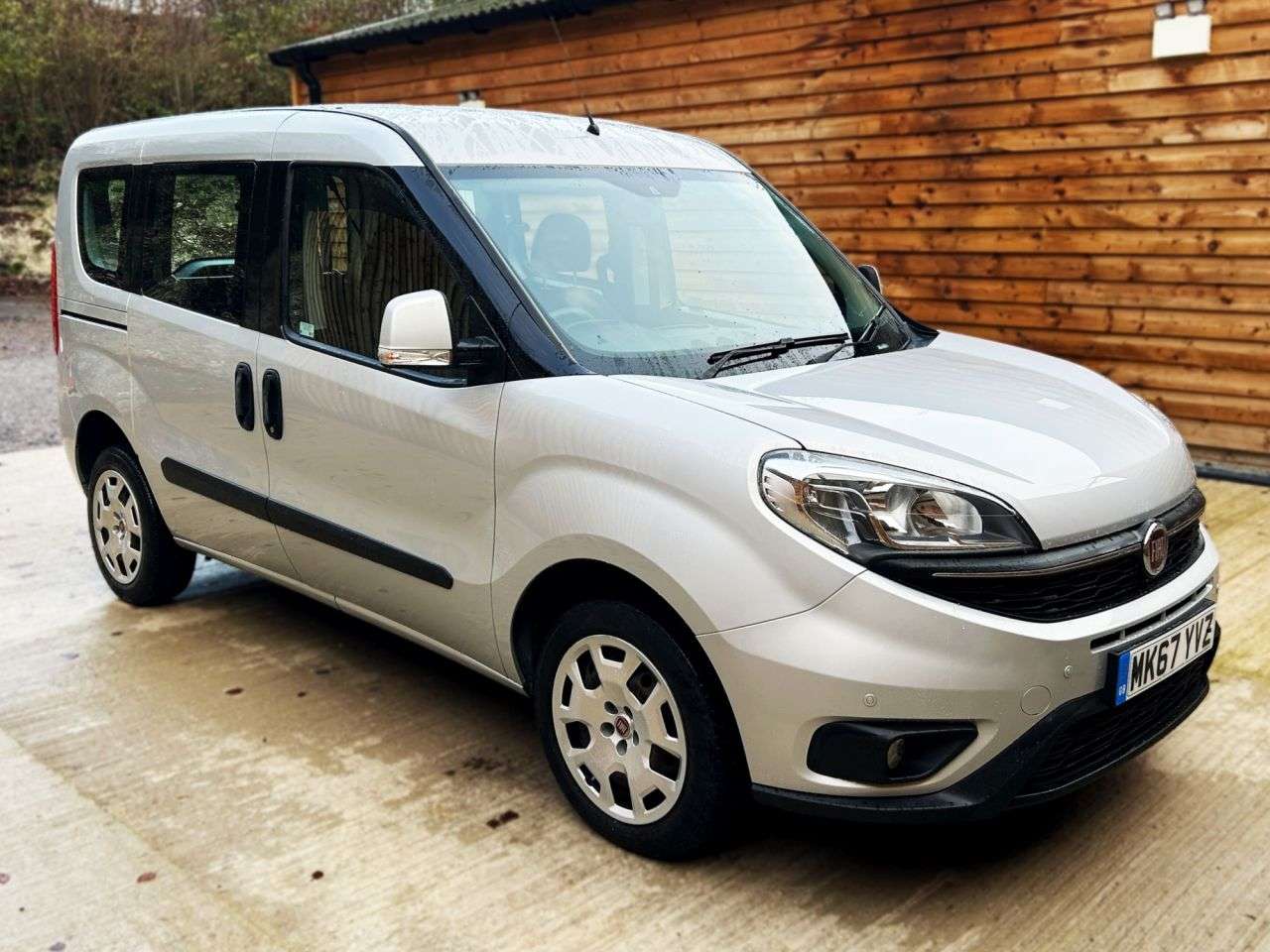 A 2017 FIAT DOBLO 3 Seat Wheelchair Accessible Disabled Access Vehicle WAV A 2017 FIAT DOBLO 3 Seat Wheelchair Accessible Disabled Access Vehicle WAV