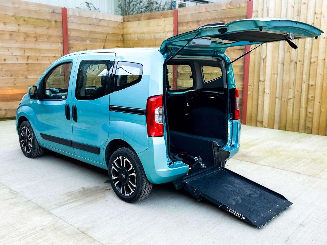 A 2017 FIAT QUBO 2 Seat Wheelchair Accessible Disabled Access Vehicle WAV A 2017 FIAT QUBO 2 Seat Wheelchair Accessible Disabled Access Vehicle WAV