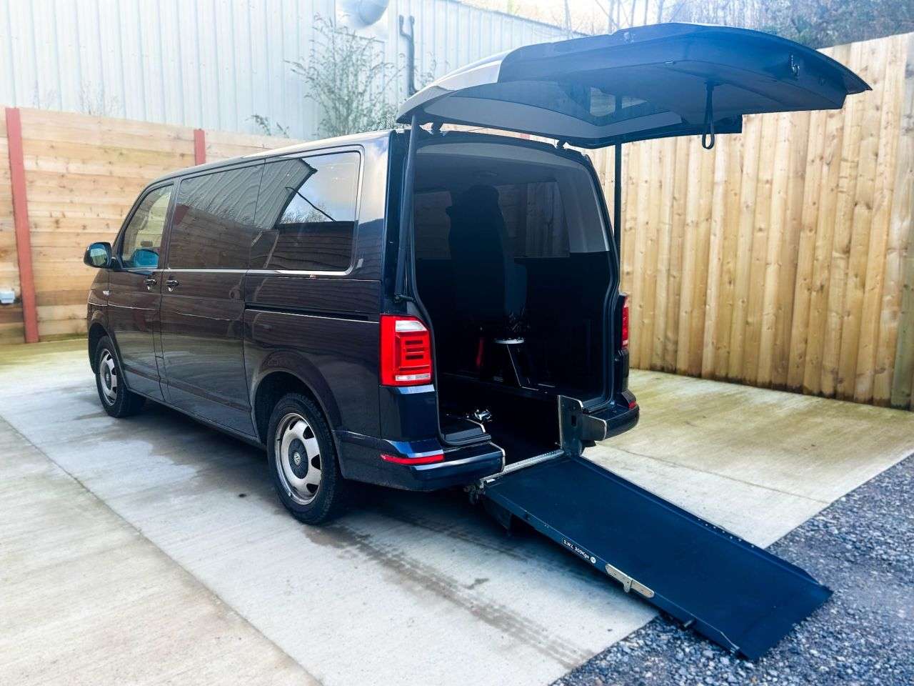 A 2018 VOLKSWAGEN TRANSPORTER 4 Seat Auto Driver Transfer Wheelchair Accessible Disabled Access Vehicle W A 2018 VOLKSWAGEN TRANSPORTER 4 Seat Auto Driver Transfer Wheelchair Accessible Disabled Access Vehicle W