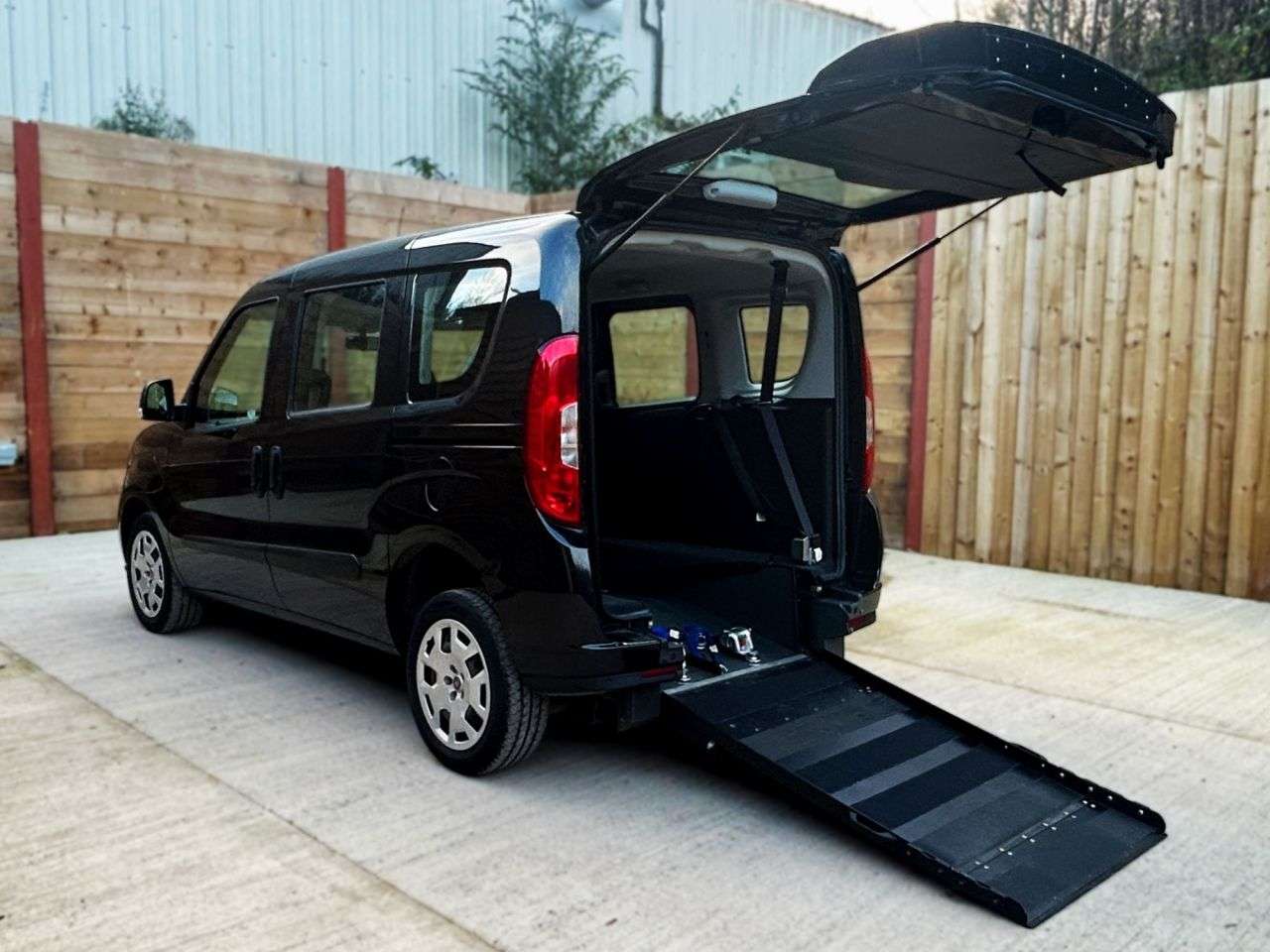 A 2019 FIAT DOBLO 2 Seat Wheelchair Accessible Disabled Access Vehicle WAV A 2019 FIAT DOBLO 2 Seat Wheelchair Accessible Disabled Access Vehicle WAV