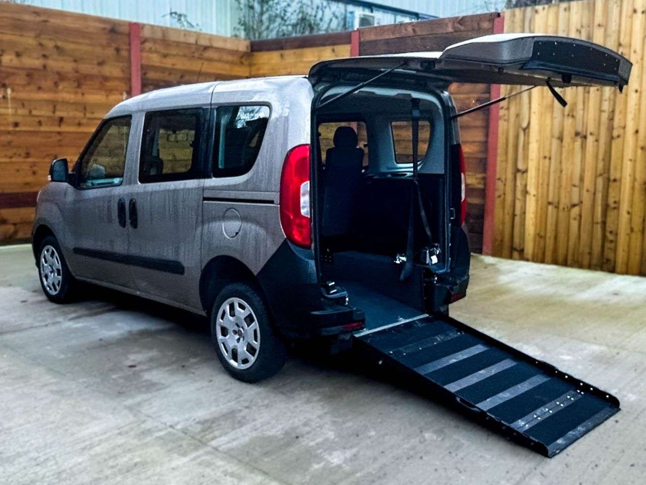 A 2018 FIAT DOBLO 4 Seat Petrol Wheelchair Accessible Disabled Access Vehicle WAV A 2018 FIAT DOBLO 4 Seat Petrol Wheelchair Accessible Disabled Access Vehicle WAV