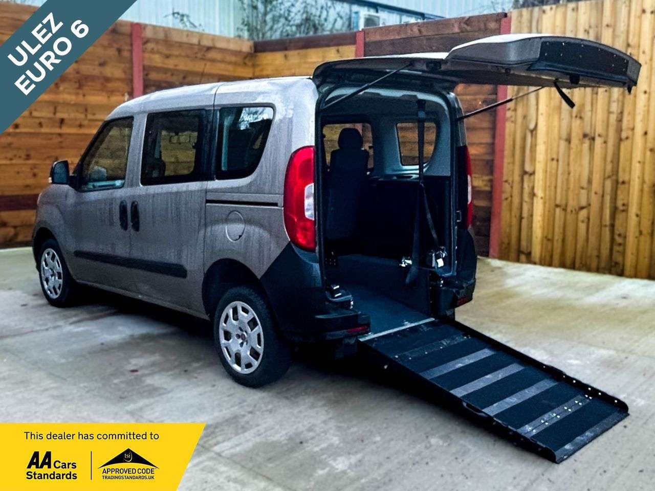 A 2018 FIAT DOBLO 4 Seat Petrol Wheelchair Accessible Disabled Access Vehicle WAV A 2018 FIAT DOBLO 4 Seat Petrol Wheelchair Accessible Disabled Access Vehicle WAV