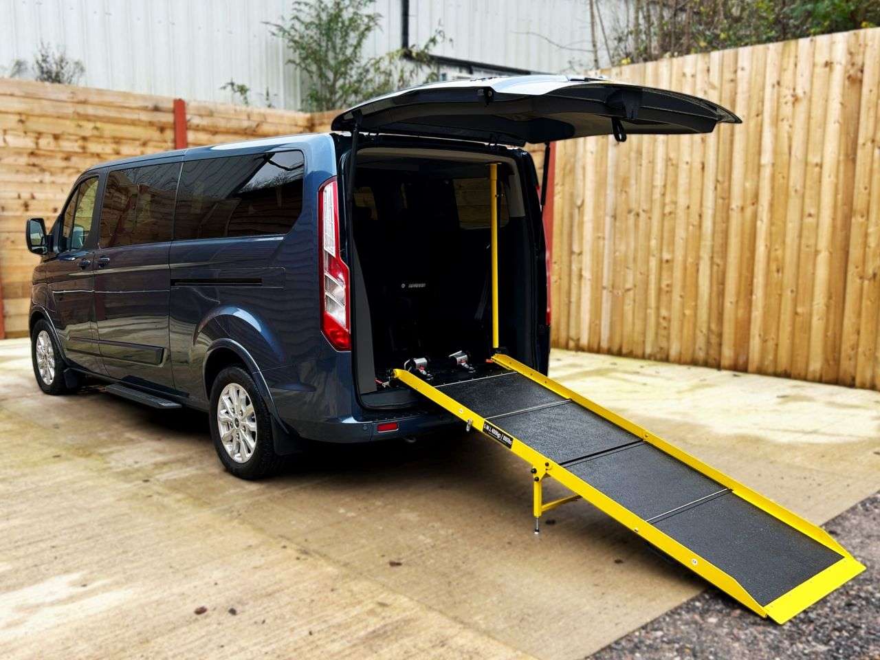 A 2019 FORD TOURNEO CUSTOM L2 LWB 8 Seat Auto Wheelchair Accessible Disabled Access Vehicle WAV A 2019 FORD TOURNEO CUSTOM L2 LWB 8 Seat Auto Wheelchair Accessible Disabled Access Vehicle WAV