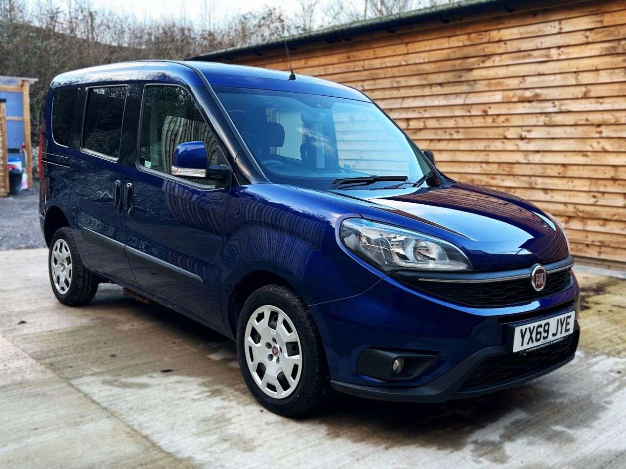 A 2019 FIAT DOBLO 4 Seat Petrol Wheelchair Accessible Disabled Access Vehicle WAV A 2019 FIAT DOBLO 4 Seat Petrol Wheelchair Accessible Disabled Access Vehicle WAV