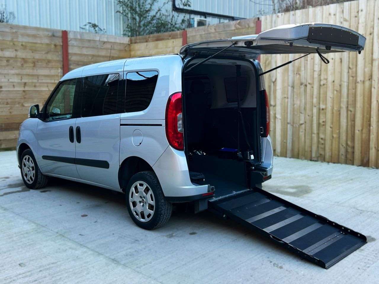 A 2018 FIAT DOBLO 4 Seat Petrol Wheelchair Accessible Disabled Access Vehicle WAV A 2018 FIAT DOBLO 4 Seat Petrol Wheelchair Accessible Disabled Access Vehicle WAV