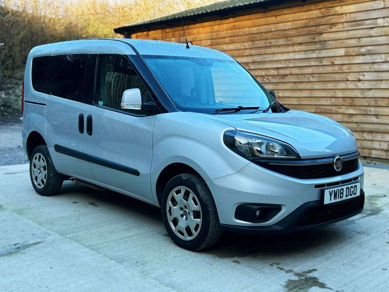 A 2018 FIAT DOBLO 4 Seat Petrol Wheelchair Accessible Disabled Access Vehicle WAV A 2018 FIAT DOBLO 4 Seat Petrol Wheelchair Accessible Disabled Access Vehicle WAV