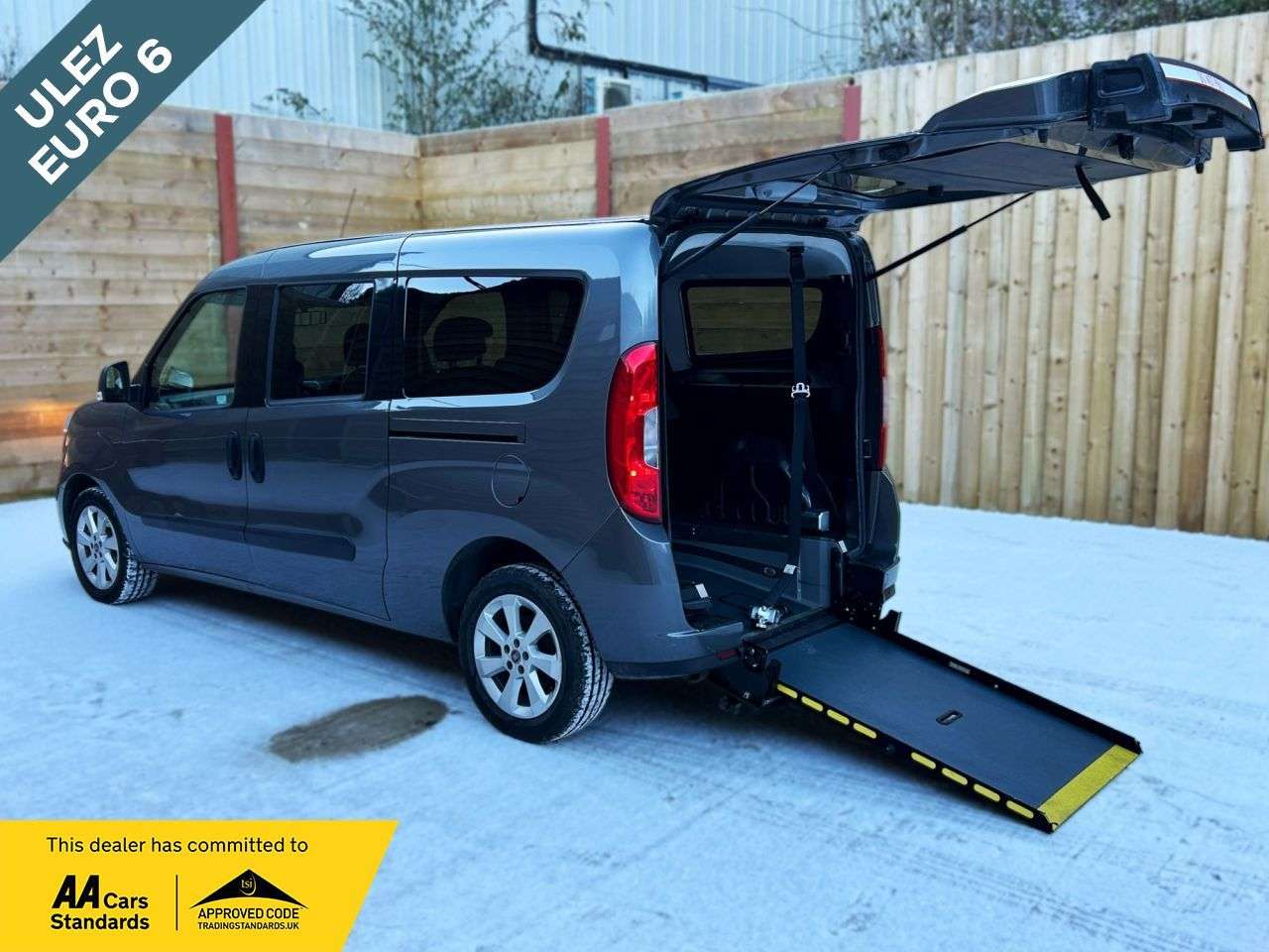 A 2019 FIAT DOBLO L2 LWB 5 Seat Wheelchair Accessible Disabled Access Vehicle WAV A 2019 FIAT DOBLO L2 LWB 5 Seat Wheelchair Accessible Disabled Access Vehicle WAV