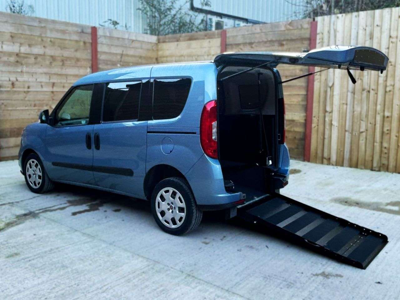 A 2019 FIAT DOBLO 3 Seat Petrol Wheelchair Accessible Disabled Access Vehicle WAV A 2019 FIAT DOBLO 3 Seat Petrol Wheelchair Accessible Disabled Access Vehicle WAV