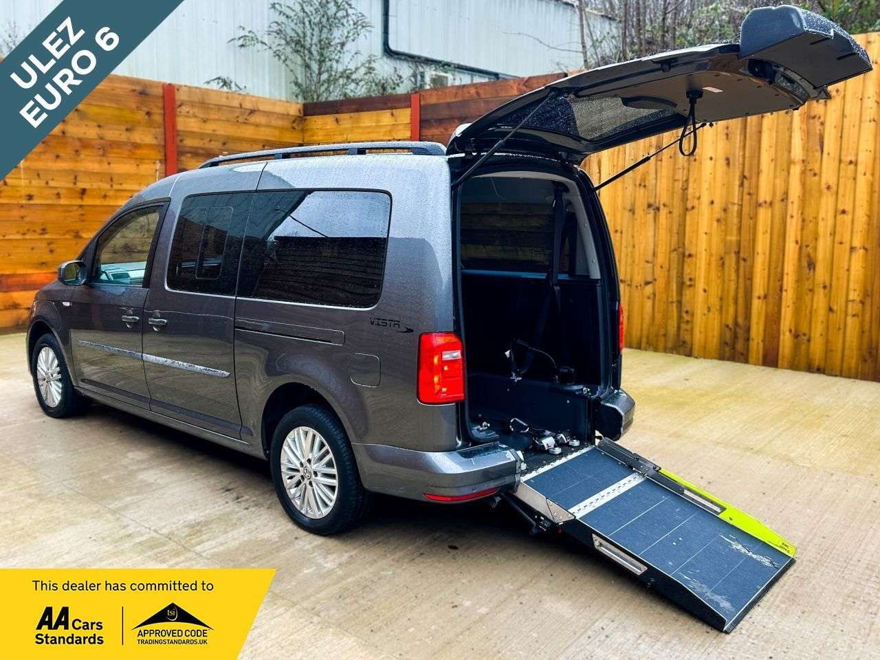A 2021 VOLKSWAGEN CADDY MAXI LIFE 5 Seat Auto Wheelchair Accessible Disabled access Vehicle WAV A 2021 VOLKSWAGEN CADDY MAXI LIFE 5 Seat Auto Wheelchair Accessible Disabled access Vehicle WAV