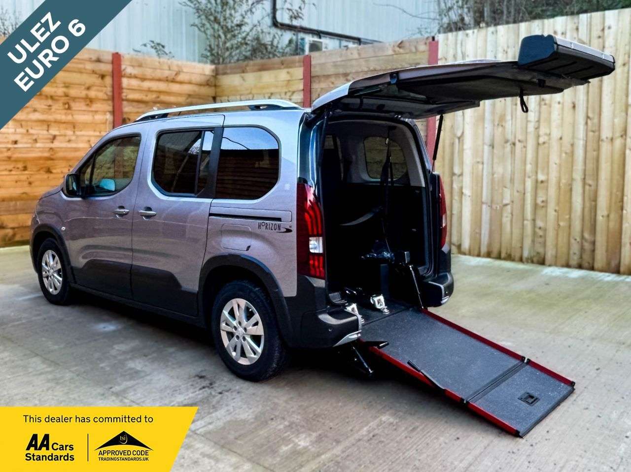 A 2020 PEUGEOT RIFTER 4 Seat Auto Wheelchair Accessible Disabled Access Vehicle WAV A 2020 PEUGEOT RIFTER 4 Seat Auto Wheelchair Accessible Disabled Access Vehicle WAV