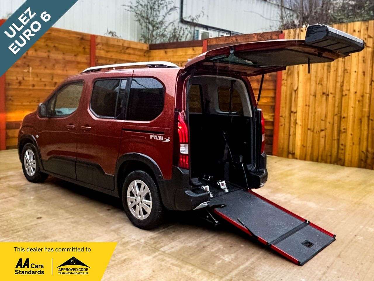 A 2020 PEUGEOT RIFTER 3 Seat Auto Petrol Wheelchair Accessible Disabled Access Vehicle WAV A 2020 PEUGEOT RIFTER 3 Seat Auto Petrol Wheelchair Accessible Disabled Access Vehicle WAV
