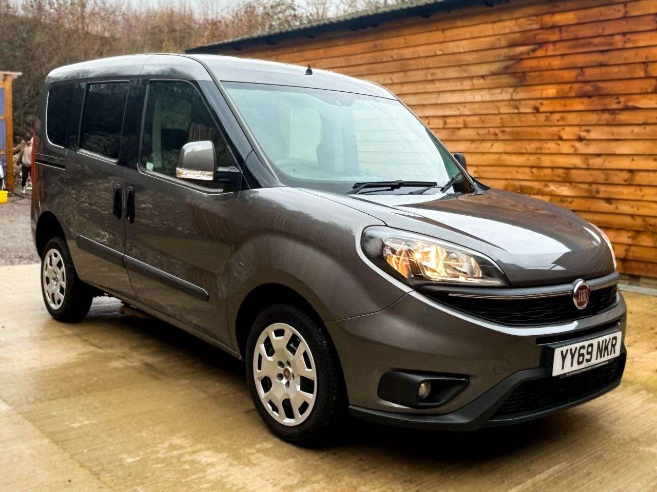 A 2020 FIAT DOBLO 3 Seat Petrol Wheelchair Accessible Disabled Access Vehicle WAV A 2020 FIAT DOBLO 3 Seat Petrol Wheelchair Accessible Disabled Access Vehicle WAV
