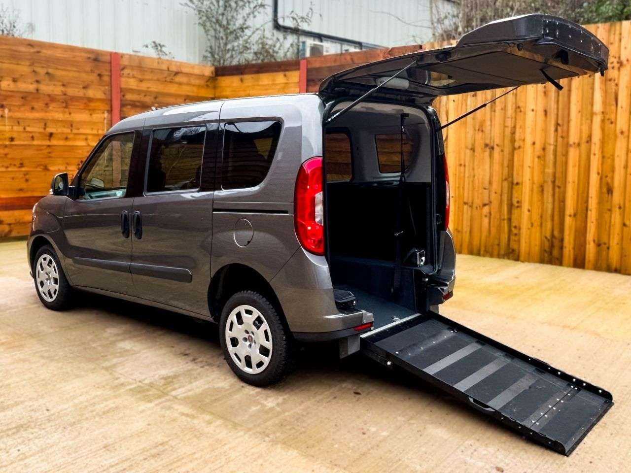 A 2020 FIAT DOBLO 3 Seat Petrol Wheelchair Accessible Disabled Access Vehicle WAV A 2020 FIAT DOBLO 3 Seat Petrol Wheelchair Accessible Disabled Access Vehicle WAV