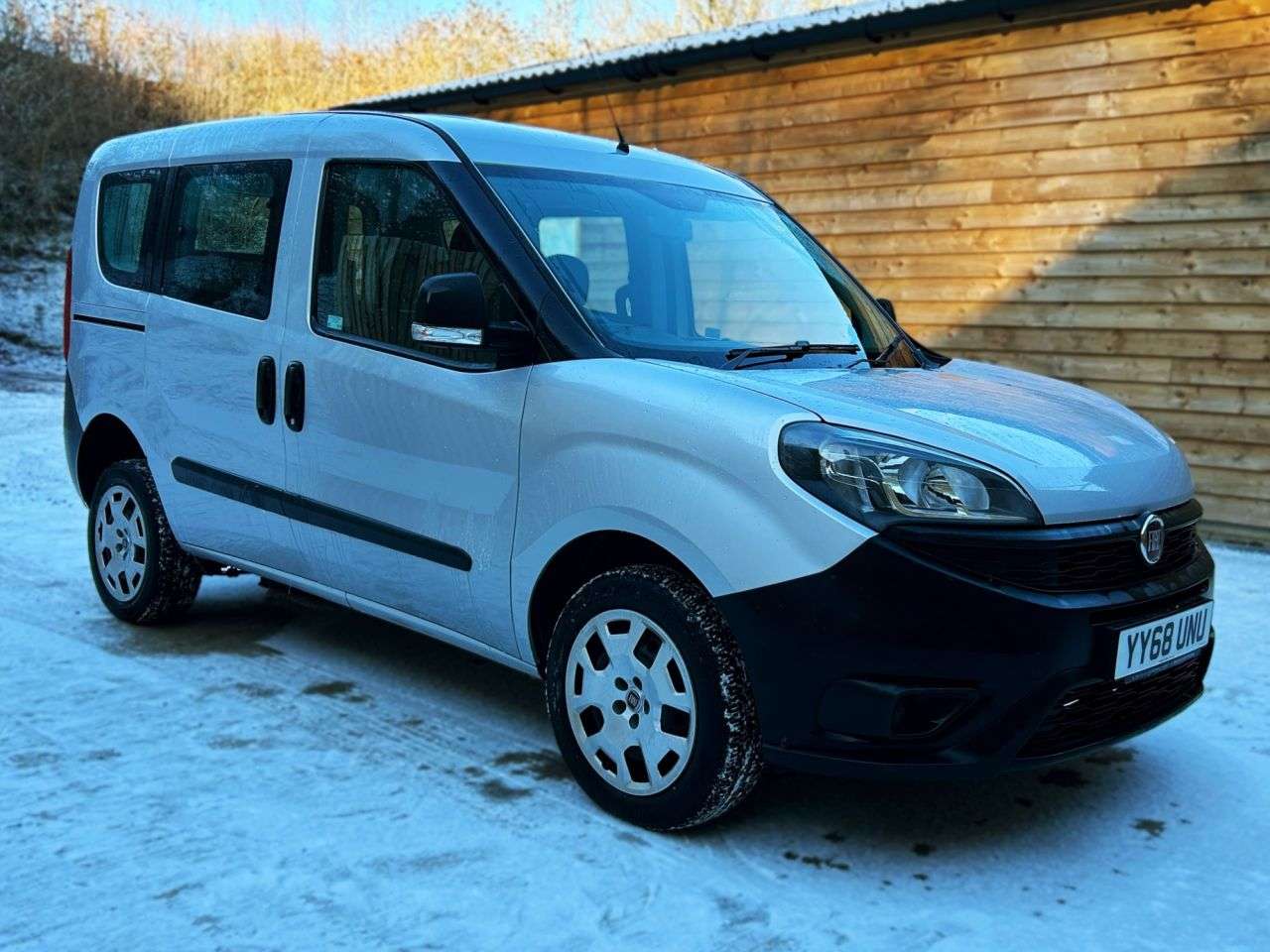 A 2019 FIAT DOBLO 3 Seat Petrol Wheelchair Accessible Disabled Access Vehicle WAV A 2019 FIAT DOBLO 3 Seat Petrol Wheelchair Accessible Disabled Access Vehicle WAV