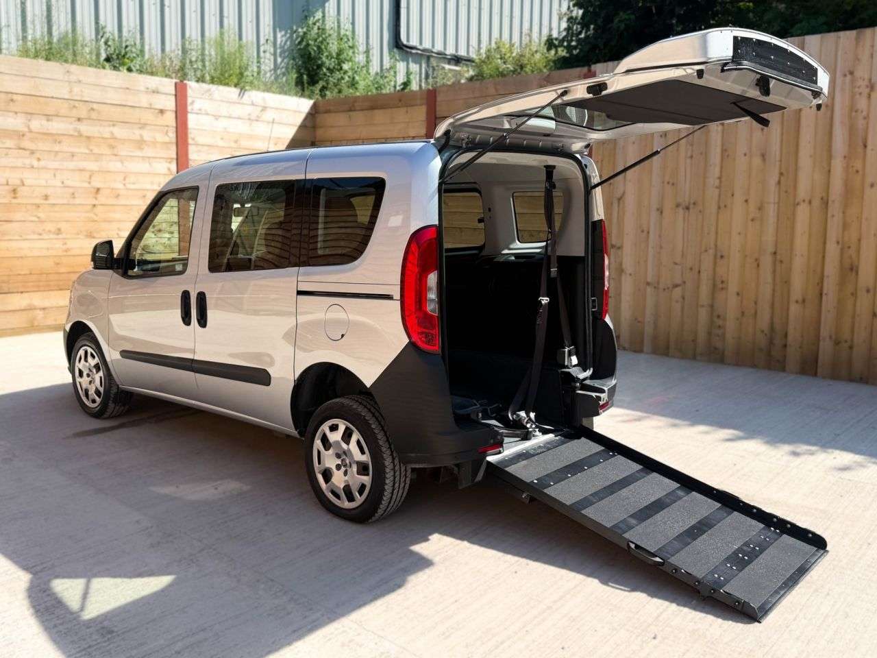 A 2019 FIAT DOBLO 3 Seat Petrol Wheelchair Accessible Disabled Access Vehicle WAV A 2019 FIAT DOBLO 3 Seat Petrol Wheelchair Accessible Disabled Access Vehicle WAV