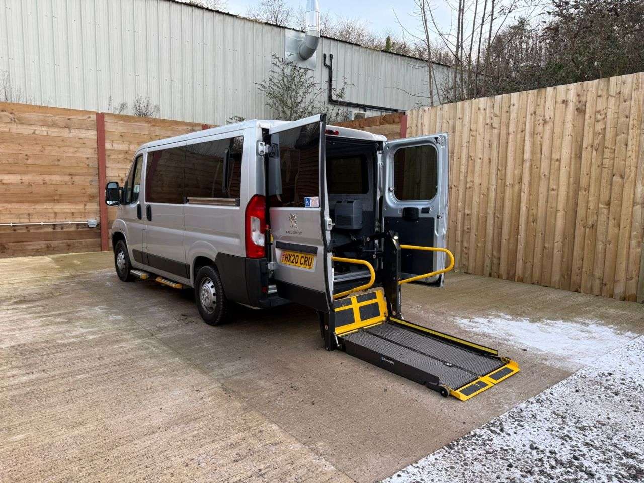 A 2020 PEUGEOT BOXER 3 Seat Wheelchair Accessible Disabled Access Vehicle WAV A 2020 PEUGEOT BOXER 3 Seat Wheelchair Accessible Disabled Access Vehicle WAV