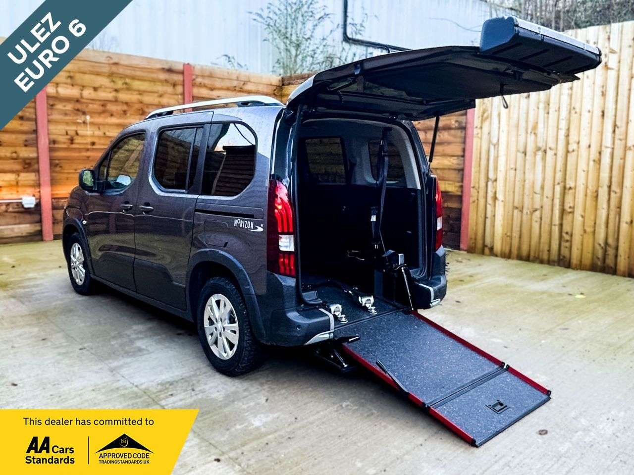 A 2020 PEUGEOT RIFTER 3 Seat Wheelchair Accessible Disabled Access Vehicle WAV A 2020 PEUGEOT RIFTER 3 Seat Wheelchair Accessible Disabled Access Vehicle WAV
