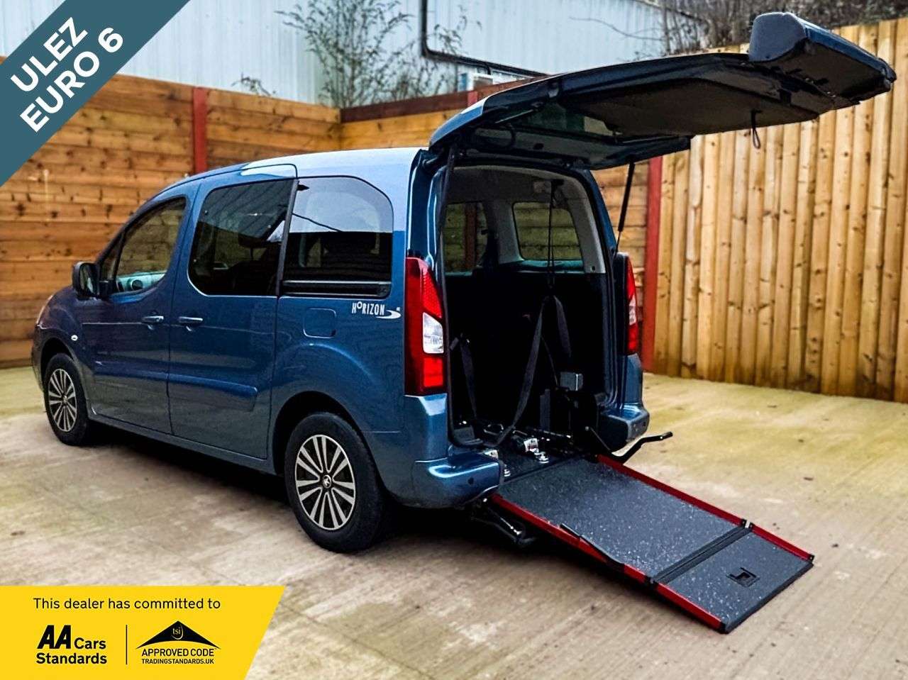 A 2018 PEUGEOT PARTNER TEPEE 3 Seat Auto Wheelchair Accessible Disabled Access Vehicle WAV A 2018 PEUGEOT PARTNER TEPEE 3 Seat Auto Wheelchair Accessible Disabled Access Vehicle WAV