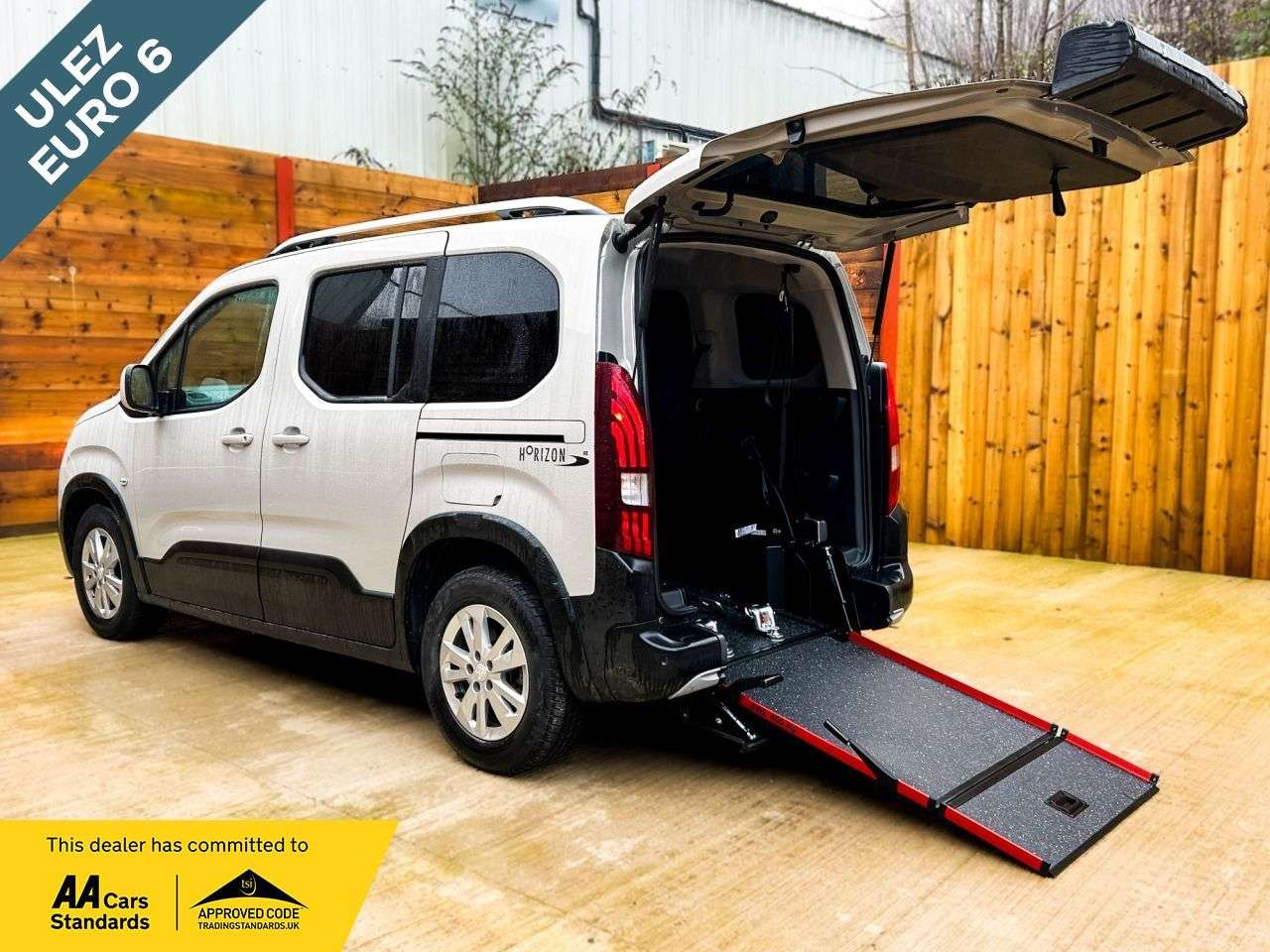 A 2020 PEUGEOT RIFTER 3 Seat Auto Wheelchair Accessible Disabled Access Vehicle WAV A 2020 PEUGEOT RIFTER 3 Seat Auto Wheelchair Accessible Disabled Access Vehicle WAV