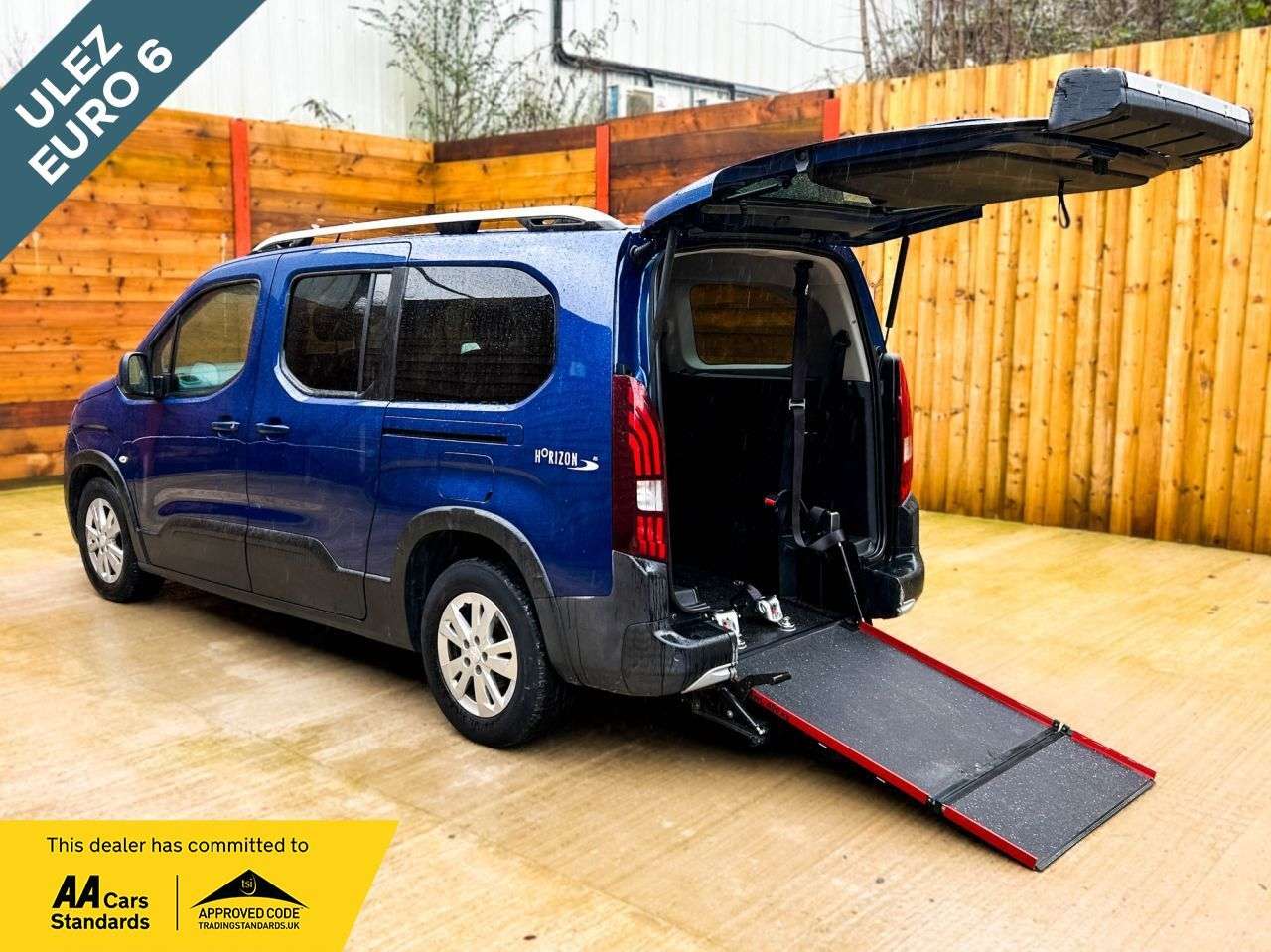 A 2020 PEUGEOT RIFTER L2 LWB 5 Seat Auto Wheelchair Accessible Disabled Access Vehicle WAV A 2020 PEUGEOT RIFTER L2 LWB 5 Seat Auto Wheelchair Accessible Disabled Access Vehicle WAV