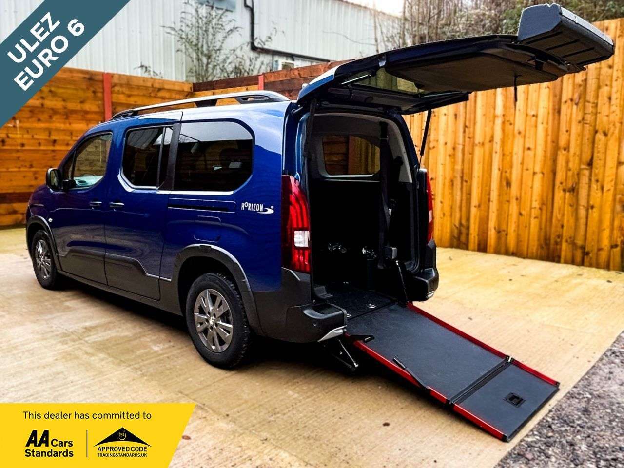 A 2022 PEUGEOT RIFTER L2 LWB 5 Seat Auto Wheelchair Accessible Disabled Access Vehicle WAV A 2022 PEUGEOT RIFTER L2 LWB 5 Seat Auto Wheelchair Accessible Disabled Access Vehicle WAV