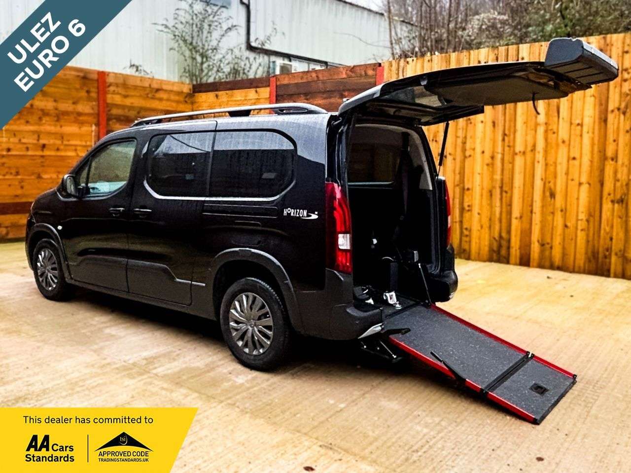 A 2023 PEUGEOT RIFTER 3 Seat Wheelchair Accessible Disabled Access Vehicle WAV A 2023 PEUGEOT RIFTER 3 Seat Wheelchair Accessible Disabled Access Vehicle WAV