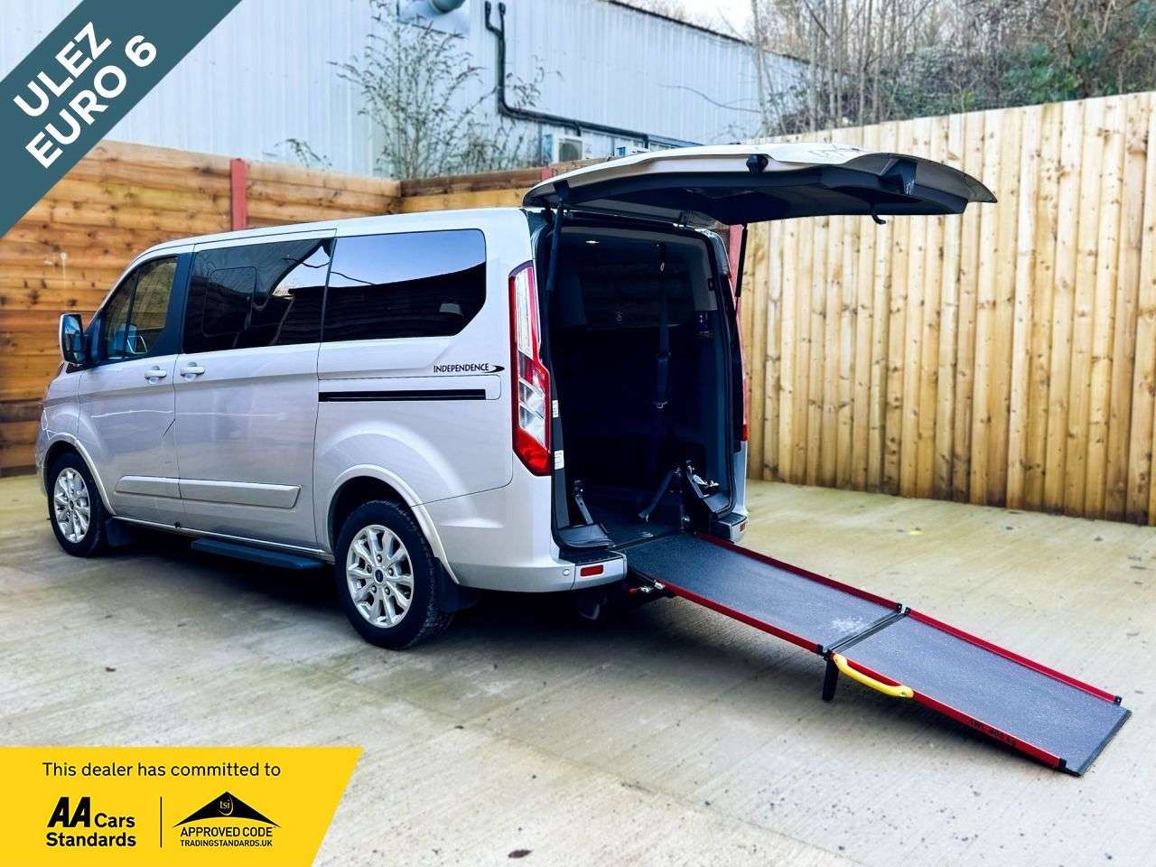A 2020 FORD TOURNEO CUSTOM 6 Seat Auto Wheelchair Accessible Disabled Access Vehicle WAV A 2020 FORD TOURNEO CUSTOM 6 Seat Auto Wheelchair Accessible Disabled Access Vehicle WAV