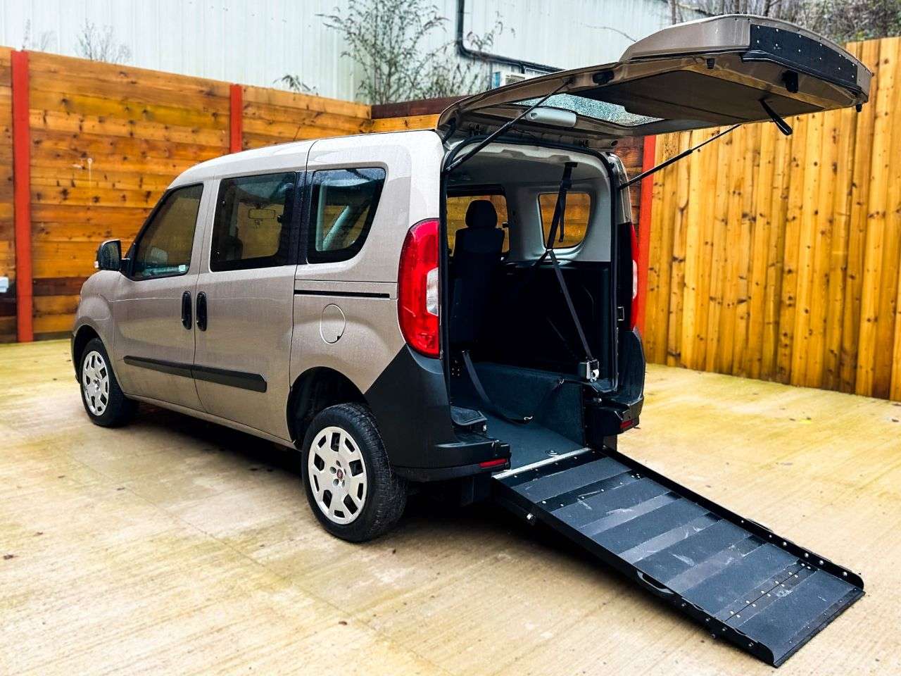 A 2019 FIAT DOBLO 3 Seat Wheelchair Accessible Disabled Access Vehicle WAV A 2019 FIAT DOBLO 3 Seat Wheelchair Accessible Disabled Access Vehicle WAV