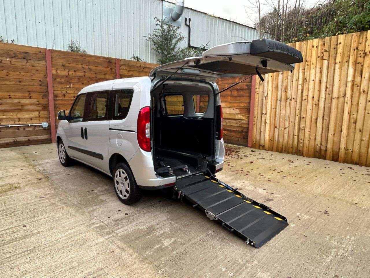 A 2018 FIAT DOBLO 3 Seat Wheelchair Accessible Disabled Access Vehicle WAV A 2018 FIAT DOBLO 3 Seat Wheelchair Accessible Disabled Access Vehicle WAV