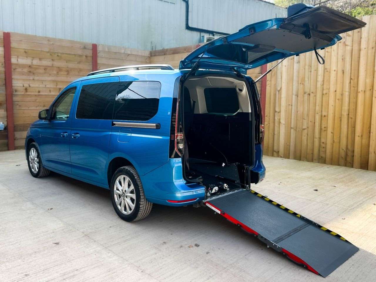 A 2022 VOLKSWAGEN CADDY MAXI 5 Seat Auto Wheelchair Accessible Disabled Access Vehicle WAV A 2022 VOLKSWAGEN CADDY MAXI 5 Seat Auto Wheelchair Accessible Disabled Access Vehicle WAV