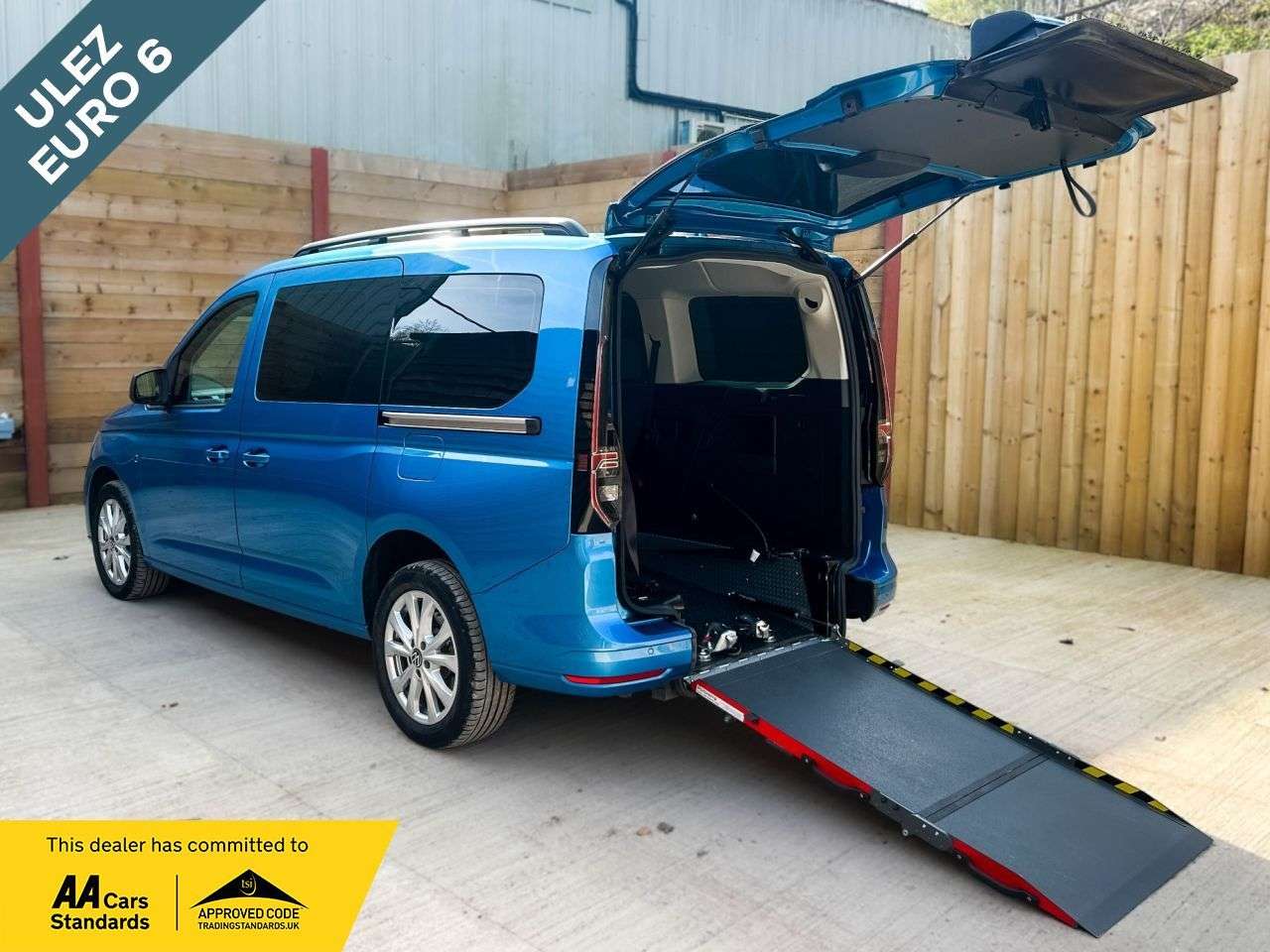 A 2022 VOLKSWAGEN CADDY MAXI 5 Seat Auto Wheelchair Accessible Disabled Access Vehicle WAV A 2022 VOLKSWAGEN CADDY MAXI 5 Seat Auto Wheelchair Accessible Disabled Access Vehicle WAV
