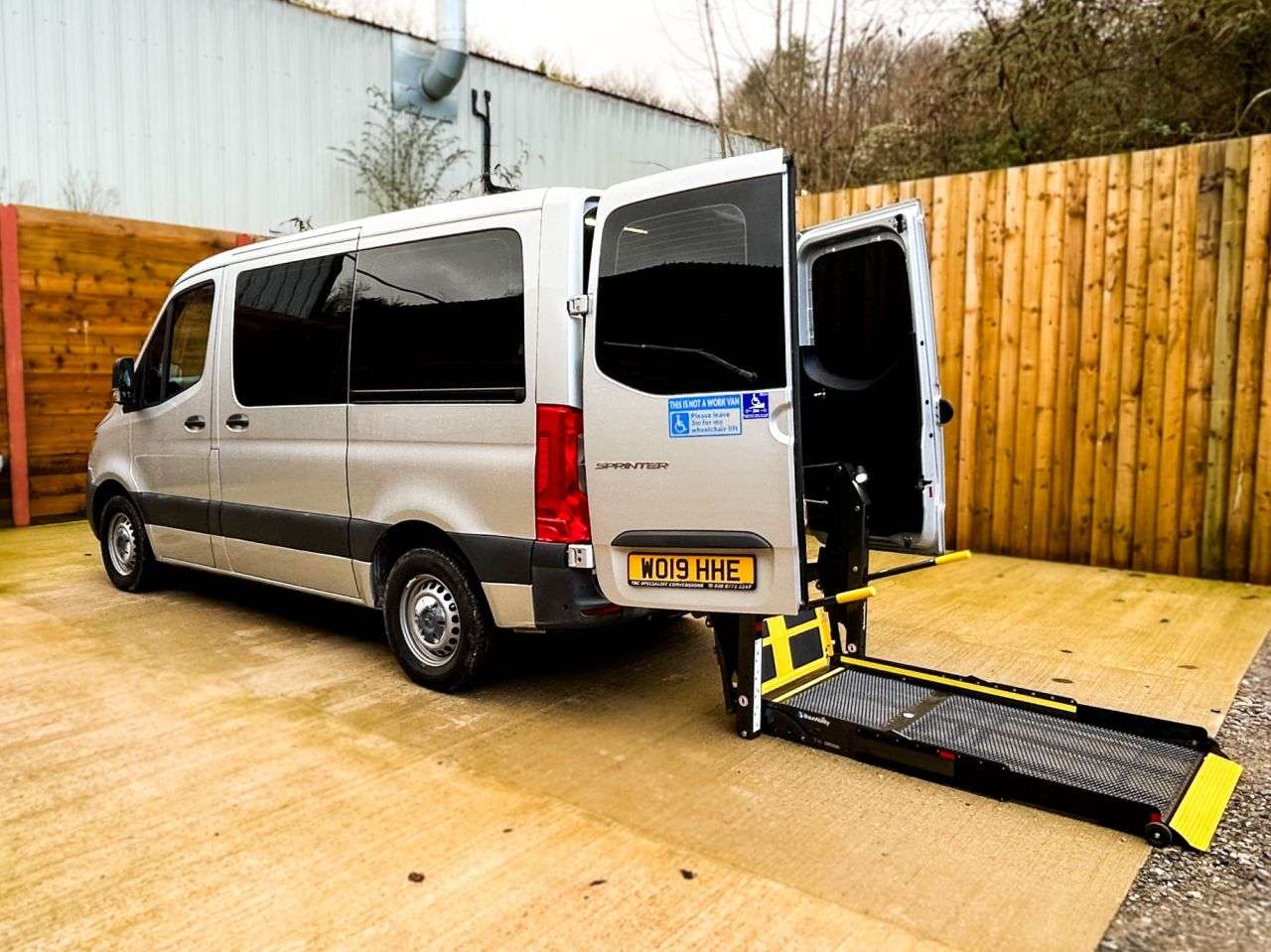 A 2019 MERCEDES-BENZ SPRINTER 4 Seat Driver Transfer Wheelchair Accessible Disabled Access Vehicle WAV A 2019 MERCEDES-BENZ SPRINTER 4 Seat Driver Transfer Wheelchair Accessible Disabled Access Vehicle WAV