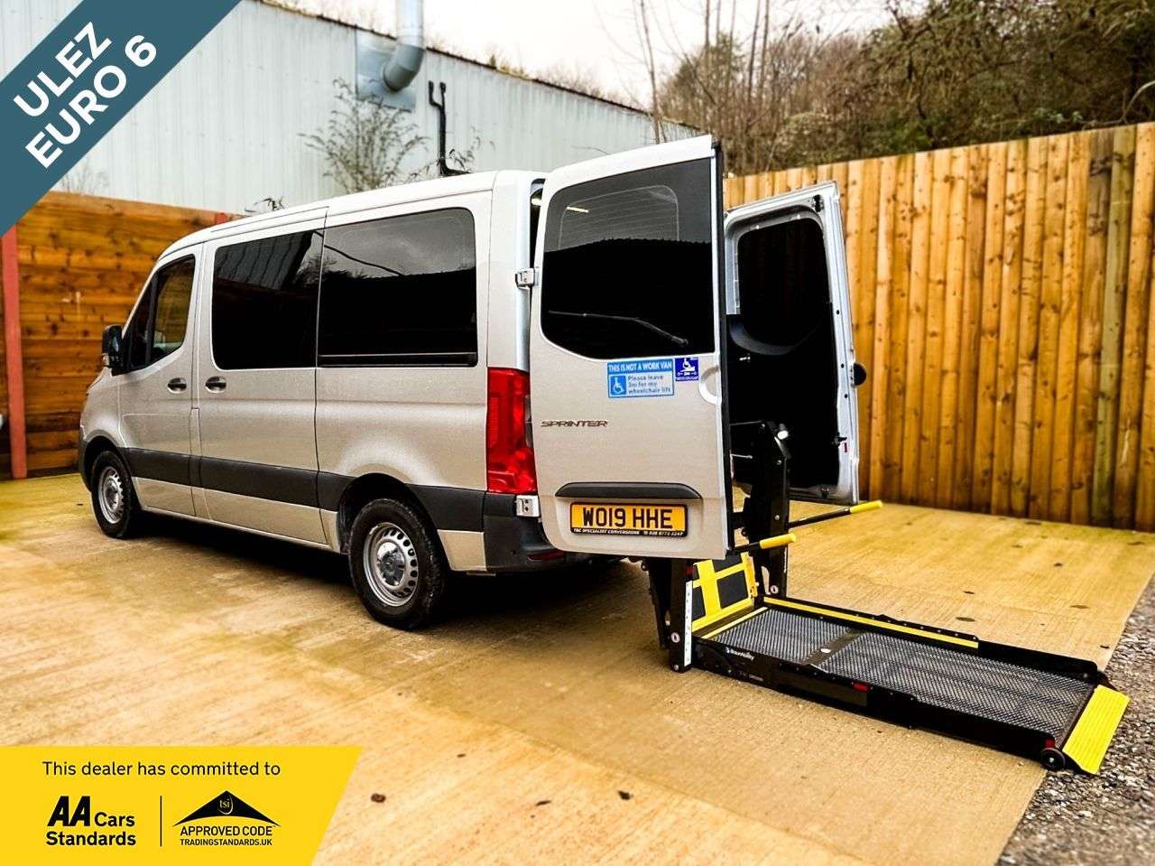 A 2019 MERCEDES-BENZ SPRINTER 4 Seat Driver Transfer Wheelchair Accessible Disabled Access Vehicle WAV A 2019 MERCEDES-BENZ SPRINTER 4 Seat Driver Transfer Wheelchair Accessible Disabled Access Vehicle WAV