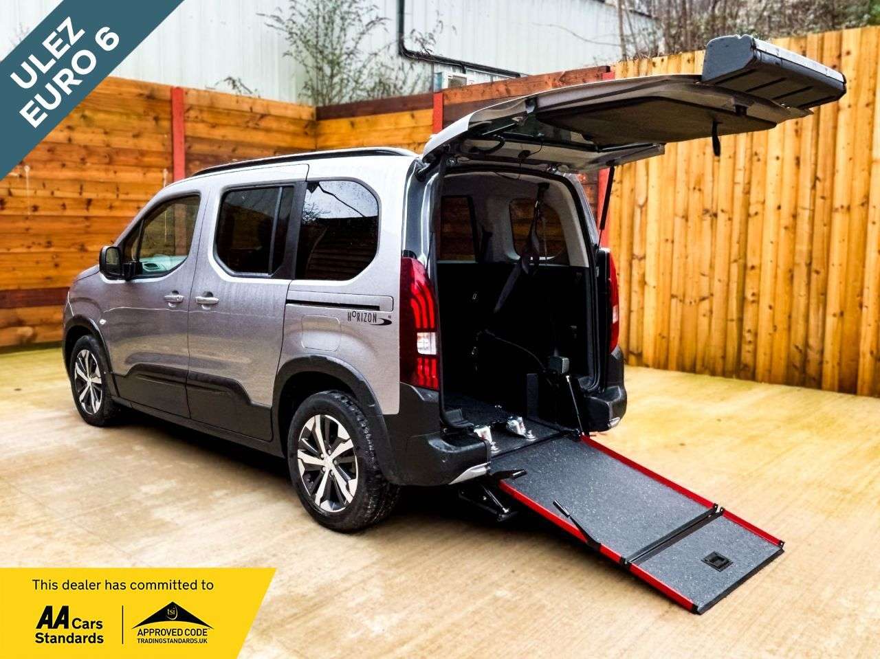 A 2024 PEUGEOT RIFTER 3 Seat Auto Wheelchair Accessible Disabled Access Vehicle WAV A 2024 PEUGEOT RIFTER 3 Seat Auto Wheelchair Accessible Disabled Access Vehicle WAV