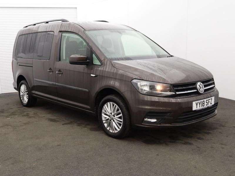 A 2018 VOLKSWAGEN CADDY MAXI LIFE 5 Seat Auto Wheelchair Accessible Disabled Access Vehicle WAV A 2018 VOLKSWAGEN CADDY MAXI LIFE 5 Seat Auto Wheelchair Accessible Disabled Access Vehicle WAV
