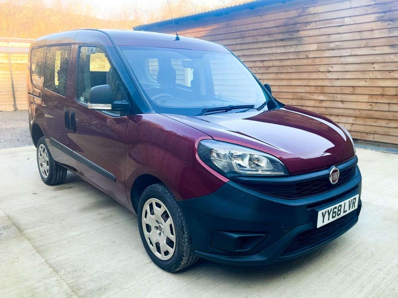 A 2019 FIAT DOBLO 3 Seat Petrol Wheelchair Accessible Disabled Access Vehicle WAV A 2019 FIAT DOBLO 3 Seat Petrol Wheelchair Accessible Disabled Access Vehicle WAV