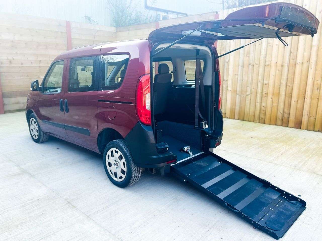 A 2019 FIAT DOBLO 3 Seat Petrol Wheelchair Accessible Disabled Access Vehicle WAV A 2019 FIAT DOBLO 3 Seat Petrol Wheelchair Accessible Disabled Access Vehicle WAV