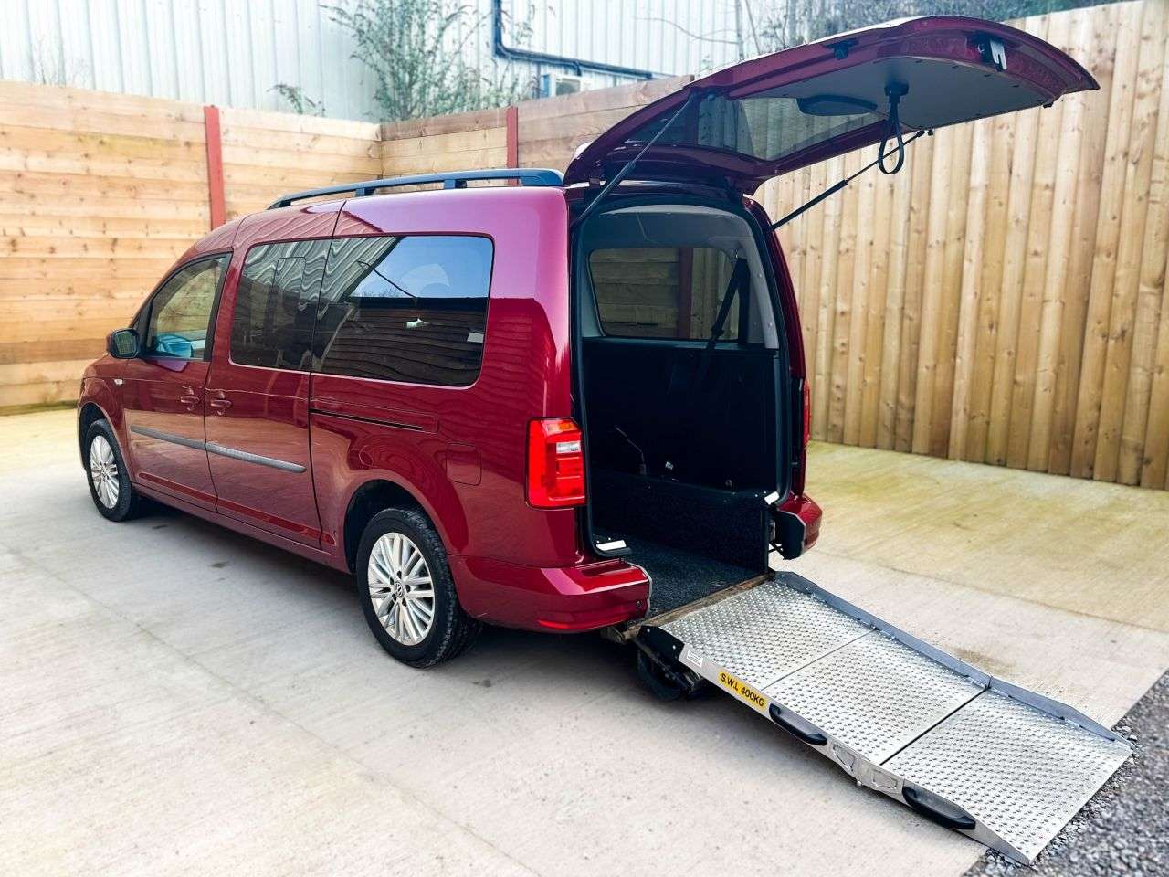 A 2018 VOLKSWAGEN CADDY MAXI LIFE 5 Seat Auto Wheelchair Accessible Disabled Access Vehicle WAV A 2018 VOLKSWAGEN CADDY MAXI LIFE 5 Seat Auto Wheelchair Accessible Disabled Access Vehicle WAV